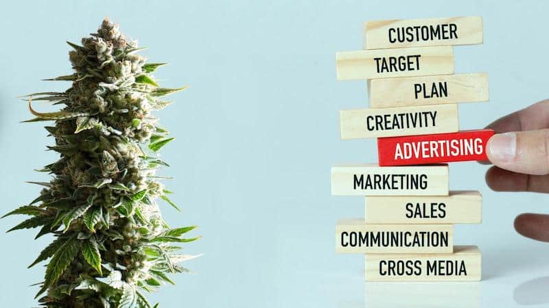 music & cannabis advertising  
