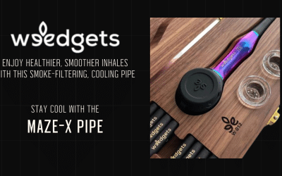 Weedgets Maze-X Cannabis Pipe with Filter: A Healthy Way to Smoke Weed