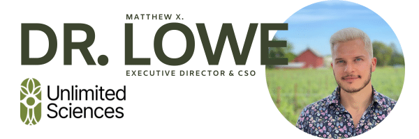 Dr. Matthew X. Lowe, Unlimited Science, functional mushrooms for epilepsy