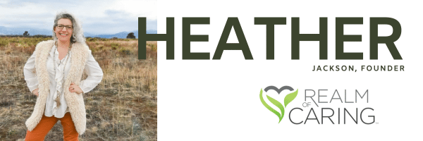 heather jackson, realm of caring founder