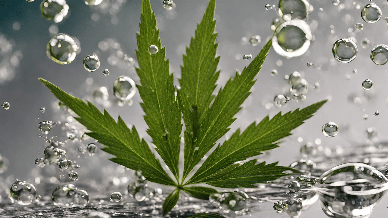 nanobubbles on cannabis