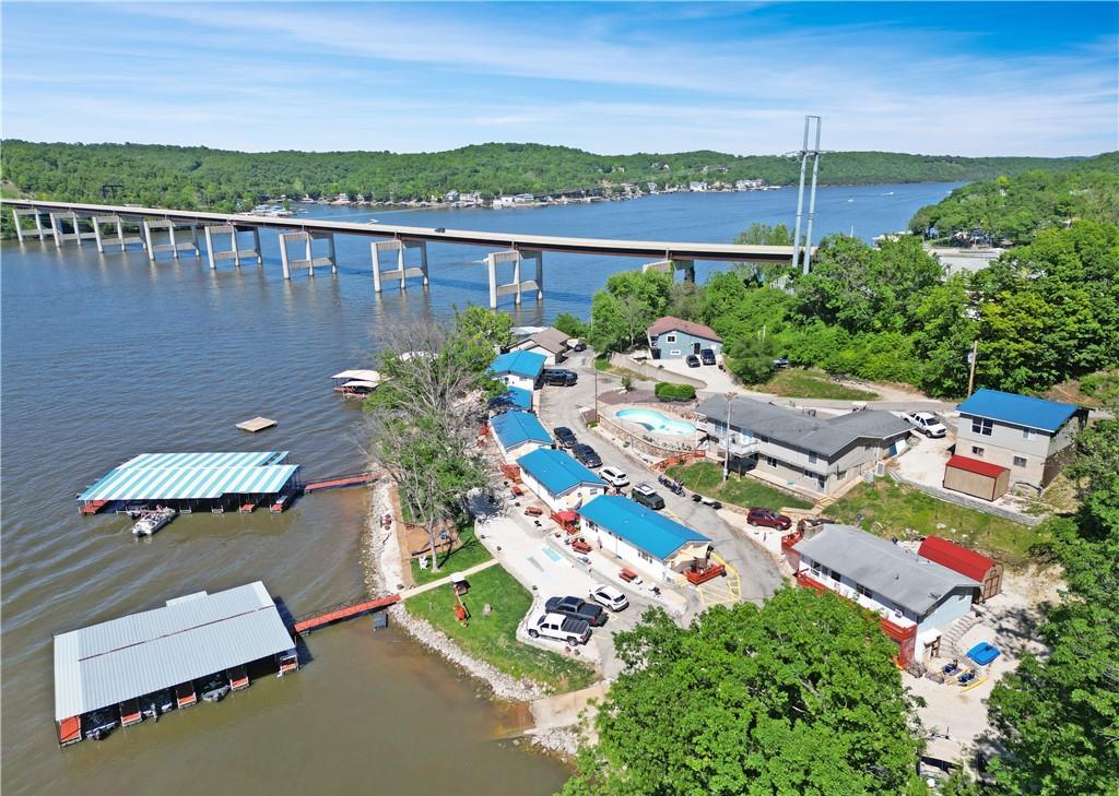 Lifted Lodging lake Breeze Aerial