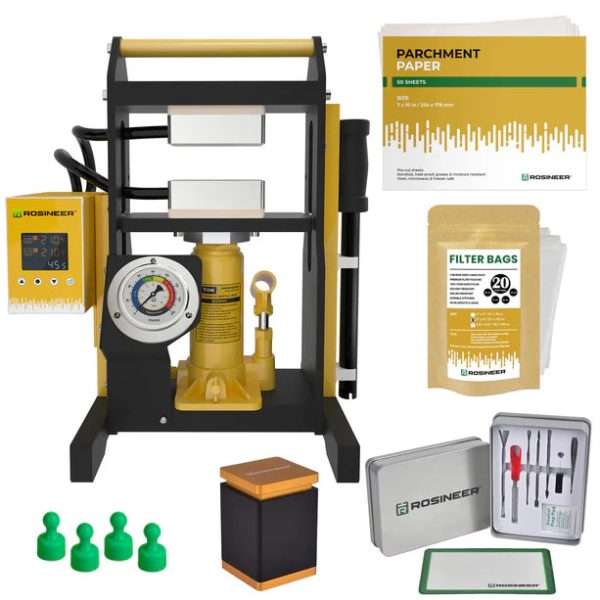 Rosineer Mighty 5 Ton Rosin Press Bundle