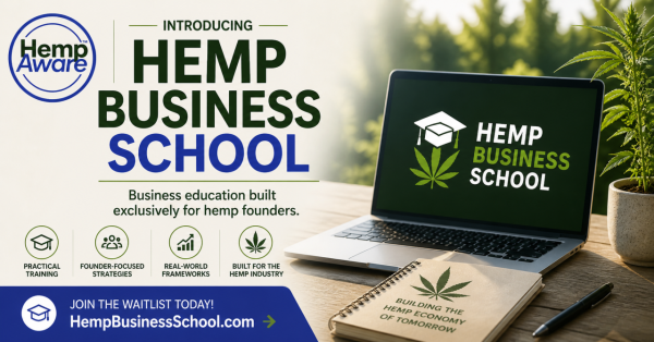 HempAware Launches Hemp Business School to TrainFounders Building the Multi-Billion-Dollar HempEconomy